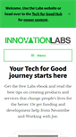 Mobile Screenshot of innovationlabs.org.uk